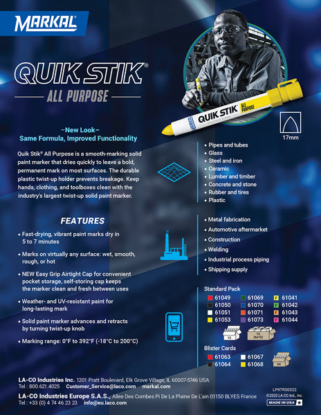 Sales Sheet - Quik Stik All Purpose