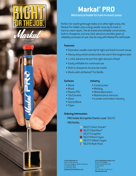Sales Sheet - Markal PRO