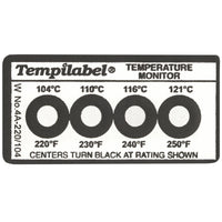 Series 4 Tempilabel - 100°F (-0°C) - 160°F (71°)