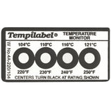 Series 4 Tempilabel - 100°F (-0°C) - 160°F (71°)